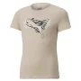 Camiseta de Manga Corta Infantil Puma Beige de Puma, Niña - Ref: S6465024, Precio: 19,38 €, Descuento: %