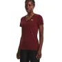 Camiseta de Manga Corta Mujer Under Armour Rojo Oscuro de Under Armour, Mujer - Ref: S6465040, Precio: 24,60 €, Descuento: %