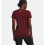 T-shirt à manches courtes femme Under Armour Rouge foncé de Under Armour, Femme - Réf : S6465040, Prix : 24,60 €, Remise : %