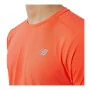 Men’s Short Sleeve T-Shirt New Balance Accelerate Orange by New Balance, Men - Ref: S6465044, Price: 26,29 €, Discount: %