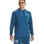 Felpa con Cappuccio Uomo Under Armour Rival Terry Azzurro di Under Armour, Uomo - Rif: S6465068, Prezzo: 47,73 €, Sconto: %