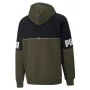 Sweat à capuche homme Puma Power Colorblock Vert Noir de Puma, Homme - Réf : S6465071, Prix : 37,76 €, Remise : %