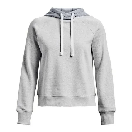 Felpa con Cappuccio Uomo Under Armour Rival Fleece CB Grigio di Under Armour, Uomo - Rif: S6465089, Prezzo: 53,74 €, Sconto: %