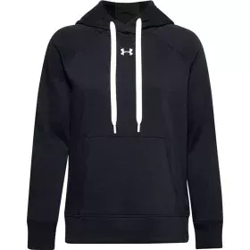 Felpa con Cappuccio Donna Under Armour Rival Fleece Blu Marino di Under Armour, Donna - Rif: S6465112, Prezzo: 41,02 €, Scont...