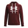 Polar com Capuz Mulher Under Armour Rival Fleece Grená de Under Armour, Mulher - Ref: S6465116, Preço: 52,08 €, Desconto: %