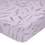 Fitted sheet HappyFriday Lavanda Multicolour 140 x 200 x 32 cm by HappyFriday, Sheets and pillowcases - Ref: D1613875, Price:...