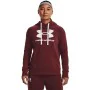 Polar com Capuz Mulher Under Armour Rival Fleece Grená de Under Armour, Mulher - Ref: S6465116, Preço: 52,08 €, Desconto: %