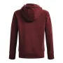 Polar com Capuz Mulher Under Armour Rival Fleece Grená de Under Armour, Mulher - Ref: S6465116, Preço: 52,08 €, Desconto: %