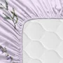 Fitted sheet HappyFriday Lavanda Multicolour 140 x 200 x 32 cm by HappyFriday, Sheets and pillowcases - Ref: D1613875, Price:...