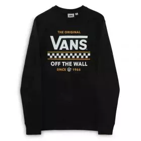 Sudadera sin Capucha Hombre Vans Negro de Vans, Hombre - Ref: S6465140, Precio: 59,05 €, Descuento: %