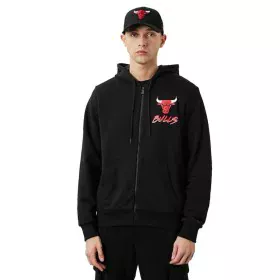 Chaqueta Deportiva para Hombre New Era Chicago Bulls Negro de New Era, Ropa de abrigo - Ref: S6465220, Precio: 49,95 €, Descu...