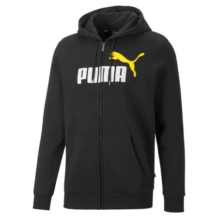 Polar com Capuz Homem Puma Essentials Two Tone Preto de Puma, Homem - Ref: S6465259, Preço: 47,61 €, Desconto: %