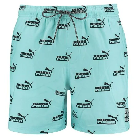 Men’s Bathing Costume Puma Logo AOP Light Blue by Puma, Swimwear - Ref: S6465864, Price: 33,38 €, Discount: %