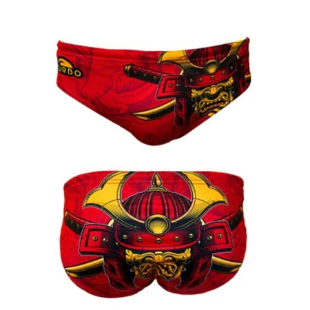 Men’s Bathing Costume Turbo Waterpolo Samurai Italia Red by Turbo, Swimwear - Ref: S6465896, Price: 33,23 €, Discount: %