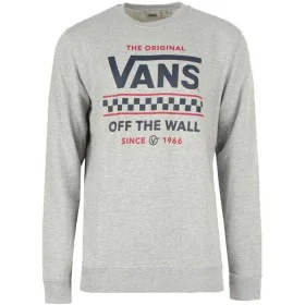 Felpa senza Cappuccio Uomo Vans Stackton Crew Grigio di Vans, Uomo - Rif: S6465939, Prezzo: 60,37 €, Sconto: %