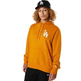 Men’s Sweatshirt without Hood New Era MLB LA Dodgers Orange by New Era, Men - Ref: S6465943, Price: 59,02 €, Discount: %