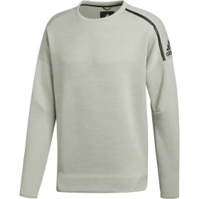 Sudadera sin Capucha Hombre Adidas Zne Crew Gr Gris claro de Adidas, Hombre - Ref: S6465944, Precio: 71,23 €, Descuento: %