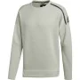 Sweat sans capuche homme Adidas Zne Crew Gr Gris clair de Adidas, Homme - Réf : S6465944, Prix : 71,23 €, Remise : %