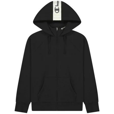 Sudadera con Capucha Hombre Champion Full Zip Negro de Champion, Hombre - Ref: S6465950, Precio: 65,15 €, Descuento: %