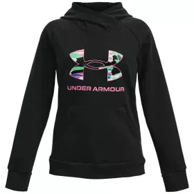 Felpa con Cappuccio da Bambina Under Armour Rival Big Logo Nero di Under Armour, Bambina - Rif: S6466058, Prezzo: 33,38 €, Sc...