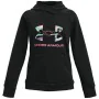 Camisola com Capuz Menina Under Armour Rival Big Logo Preto de Under Armour, Menina - Ref: S6466058, Preço: 33,38 €, Desconto: %