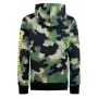 Children’s Hoodie Converse Polar Camouflage Green by Converse, Boys - Ref: S6466091, Price: 32,49 €, Discount: %