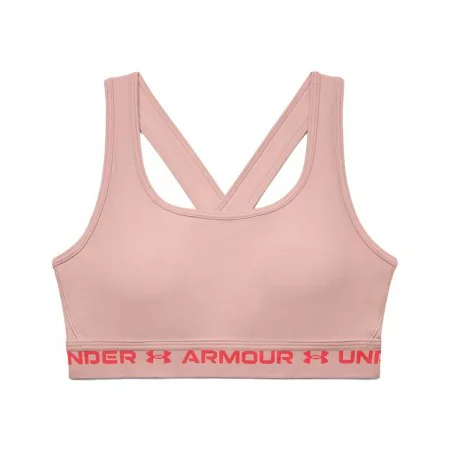 Sports Bra Under Armour Crossback Mid Pink by Under Armour, Women - Ref: S6466254, Price: 30,76 €, Discount: %