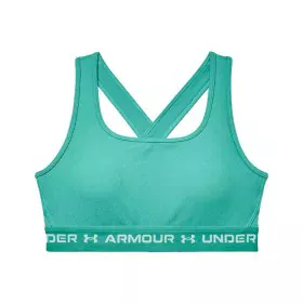 Reggiseno Sportivo Under Armour Crossback Mid Acquamarina di Under Armour, Donna - Rif: S6466255, Prezzo: 30,76 €, Sconto: %