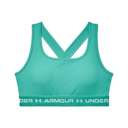 Reggiseno Sportivo Under Armour Crossback Mid Acquamarina di Under Armour, Donna - Rif: S6466255, Prezzo: 30,76 €, Sconto: %