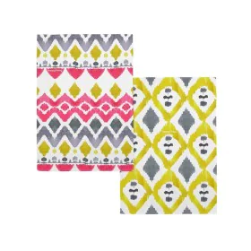 Kitchen Cloth HappyFriday Ikat Multicolour 70 x 50 cm (2 Units) by HappyFriday, Dish Cloth & Towels - Ref: D1613920, Price: 1...