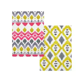 Kitchen Cloth HappyFriday Ikat Multicolour 70 x 50 cm (2 Units) by HappyFriday, Dish Cloth & Towels - Ref: D1613920, Price: 1...