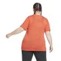 T-shirt à manches courtes femme Reebok Burnout Orange de Reebok, Femme - Réf : S6468219, Prix : 29,22 €, Remise : %