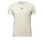 Camiseta de Manga Corta Hombre Reebok Identity Tape Beige de Reebok, Hombre - Ref: S6468223, Precio: 18,43 €, Descuento: %