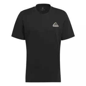 Men’s Short Sleeve T-Shirt Adidas Essentials Feel Comfy Black by Adidas, Men - Ref: S6468226, Price: 23,24 €, Discount: %