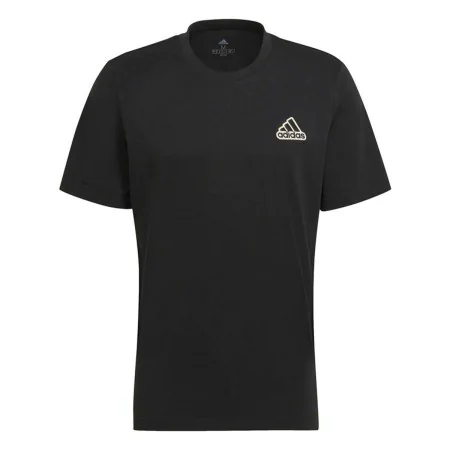 Camiseta de Manga Corta Hombre Adidas Essentials Feel Comfy Negro de Adidas, Hombre - Ref: S6468226, Precio: 23,24 €, Descuen...