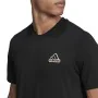 Men’s Short Sleeve T-Shirt Adidas Essentials Feel Comfy Black by Adidas, Men - Ref: S6468226, Price: 23,24 €, Discount: %