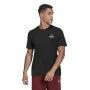 Men’s Short Sleeve T-Shirt Adidas Essentials Feel Comfy Black by Adidas, Men - Ref: S6468226, Price: 23,24 €, Discount: %