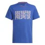 Child's Short Sleeve T-Shirt Adidas Predator Blue by Adidas, Boys - Ref: S6468238, Price: 19,21 €, Discount: %