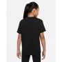 Camiseta de Manga Corta Infantil Nike Sportswear Negro de Nike, Niña - Ref: S6468262, Precio: 20,99 €, Descuento: %