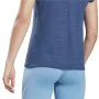 Camisola de Manga Curta Mulher Reebok Workout Ready Azul escuro de Reebok, Mulher - Ref: S6468263, Preço: 23,38 €, Desconto: %