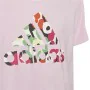 Camiseta de Manga Corta Infantil Adidas x Marimekko Rosa de Adidas, Niña - Ref: S6468264, Precio: 22,76 €, Descuento: %