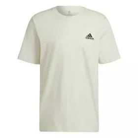 Maglia a Maniche Corte Uomo Adidas Essentials Feelcomfy Bianco di Adidas, Uomo - Rif: S6468273, Prezzo: 24,60 €, Sconto: %