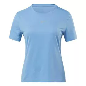 Maglia a Maniche Corte Donna Reebok Speedwick Azzurro Chiaro di Reebok, Donna - Rif: S6468283, Prezzo: 22,41 €, Sconto: %