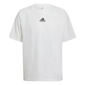 Maglia a Maniche Corte Uomo Adidas Essentials Brandlove Bianco di Adidas, Uomo - Rif: S6468298, Prezzo: 26,81 €, Sconto: %