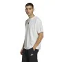 T-shirt à manches courtes homme Adidas Essentials Brandlove Blanc de Adidas, Homme - Réf : S6468298, Prix : 26,81 €, Remise : %