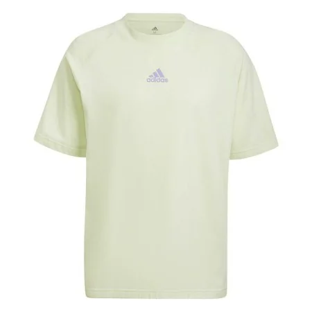 Camisola de Manga Curta Homem Adidas Essentials Brandlove Amarelo de Adidas, Homem - Ref: S6468299, Preço: 27,56 €, Desconto: %