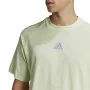 Men’s Short Sleeve T-Shirt Adidas Essentials Brandlove Yellow by Adidas, Men - Ref: S6468299, Price: 27,56 €, Discount: %