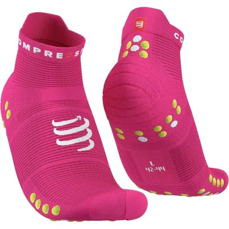 Chaussettes de Sport Compressport Pro Racing Fuchsia de Compressport, Homme - Réf : S6468340, Prix : 17,41 €, Remise : %