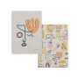 Panno da Cucina HappyFriday Aware Anatomy Multicolore 70 x 50 cm (2 Unità) di HappyFriday, Strofinacci - Rif: D1613945, Prezz...