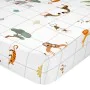 Lenzuolo con angoli aderenti HappyFriday Mini savanna Multicolore 105 x 200 x 32 cm di HappyFriday, Lenzuola e federe per cus...